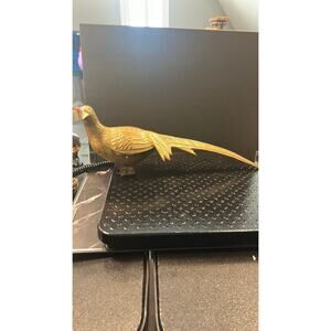 Solid Brass Pheasant